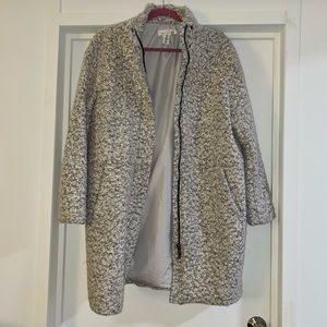 Gray coat